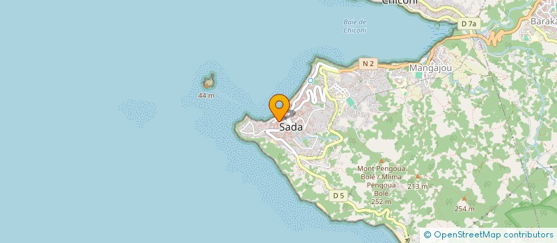 localisation de l'entreprise MADAME ZALIHA BOINAIDI à SADA