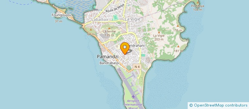 localisation de l'entreprise MADAME ZALIHATA ASSANI à DZAOUDZI