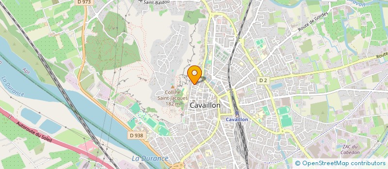 localisation de l'entreprise MADAME ZALIHATA MOHAMED  CAVAILLON