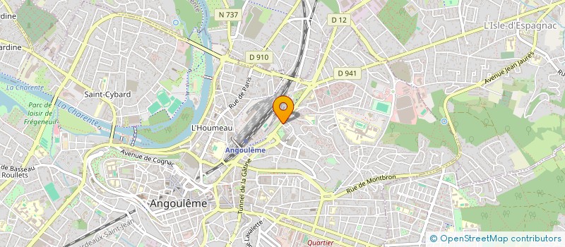 localisation de l'entreprise MADAME ZALISSA ZOUNGRANA à ANGOULEME