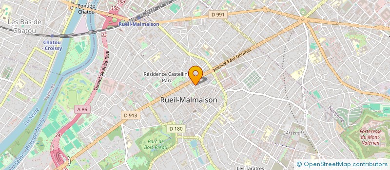 localisation de l'entreprise MADAME ZANKULU LUNZUNISA à RUEIL-MALMAISON