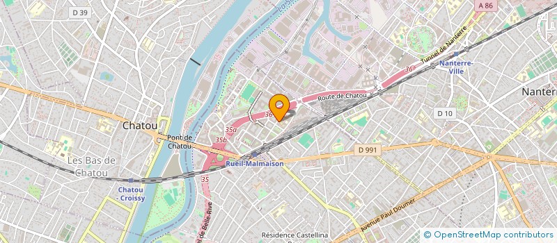 localisation de l'entreprise MADAME ZANNIC KARAGUEUZIAN à RUEIL-MALMAISON