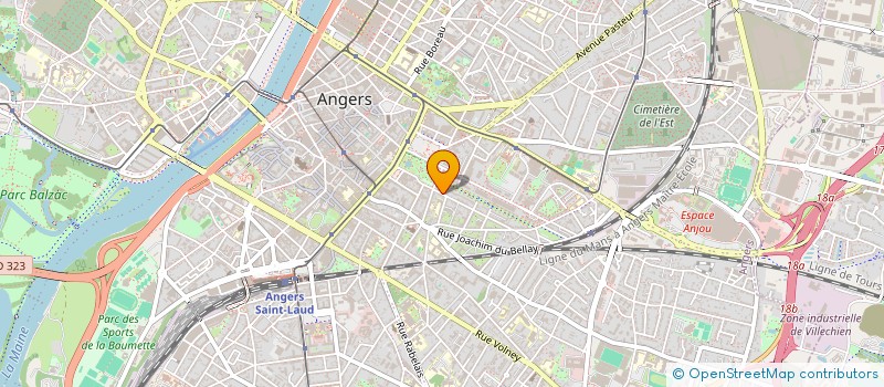 localisation de l'entreprise MADAME ZAOUZATA MAIGA à ANGERS