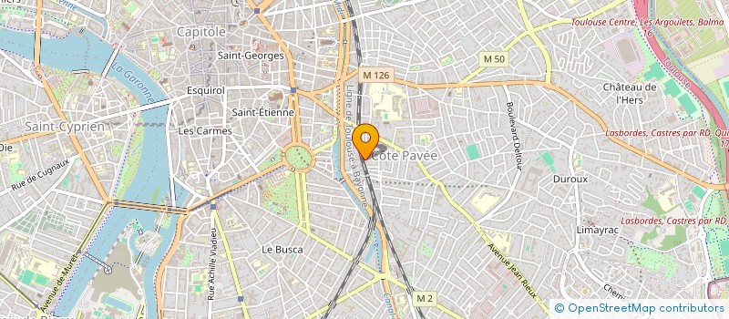 localisation de l'entreprise MADAME ZARA ADAM KOULBOU à TOULOUSE