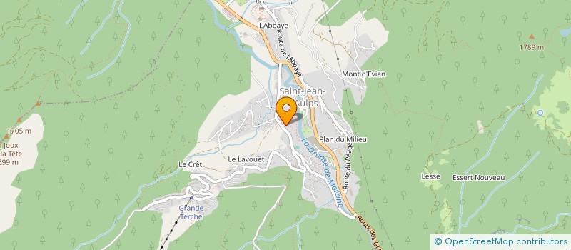 localisation de l'entreprise MADAME ZARA ELHEFIAN GALUN  SAINT-JEAN-D'AULPS