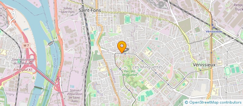 localisation de l'entreprise MADAME ZARA KERIBA  VENISSIEUX