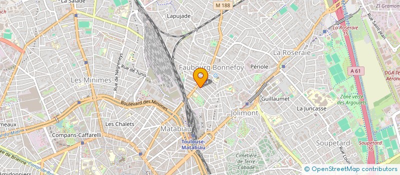 localisation de l'entreprise MADAME ZARA LEFEBVRE à TOULOUSE