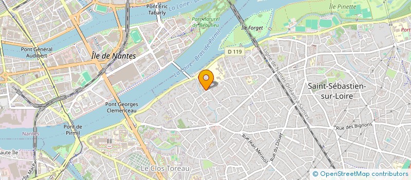 localisation de l'entreprise MADAME ZAREMA EZARKHANOVA  SAINT-SEBASTIEN-SUR-LOIRE