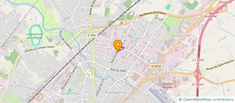 localisation de l'entreprise MADAME ZARHA KETBACH  MONTAUBAN