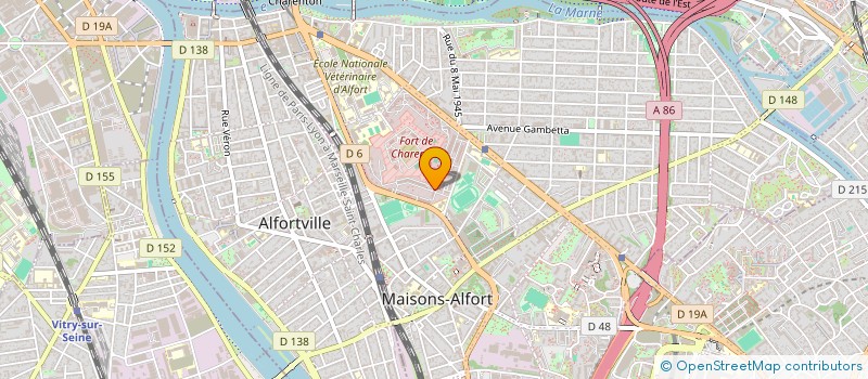 localisation de l'entreprise MADAME ZARIATOU PIO à MAISONS-ALFORT