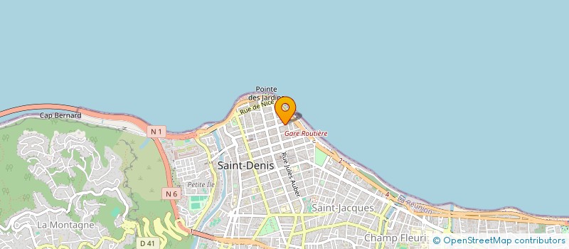 localisation de l'entreprise MADAME ZARINA KARODIA à SAINT-DENIS