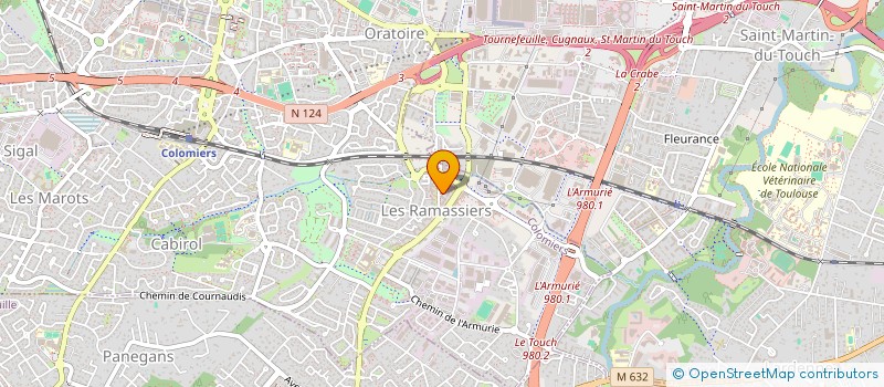 localisation de l'entreprise MADAME ZARINA OUSPANOV à COLOMIERS