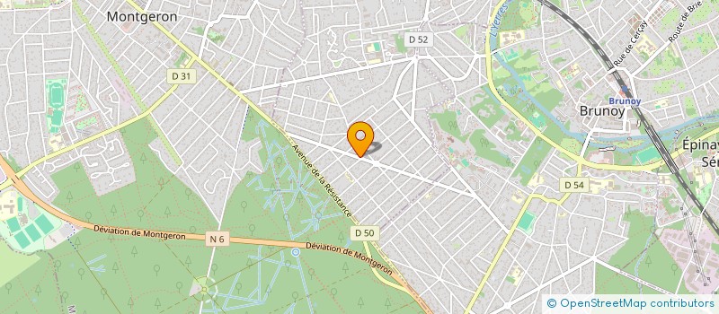 localisation de l'entreprise MADAME ZARRINA KOULIEVA  YERRES