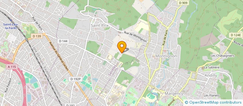 localisation de l'entreprise MADAME ZAYNAB-ZAHARA ROUMI à SAINT-PRIX