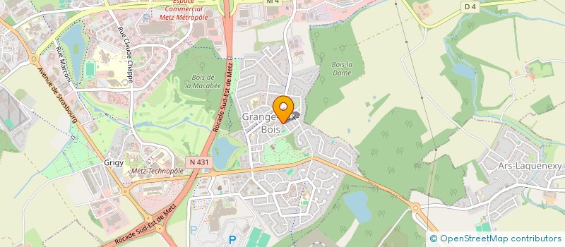 localisation de l'entreprise MADAME ZAYNEB BOUKRIM  METZ