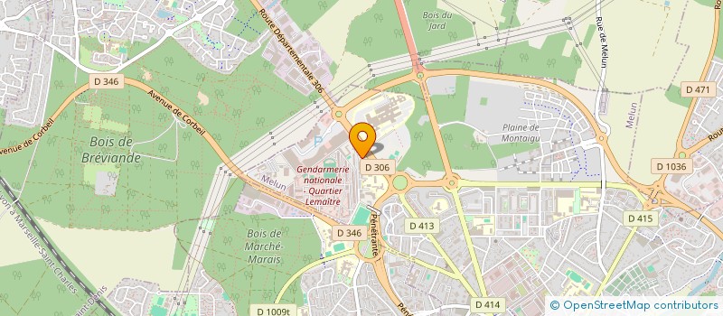localisation de l'entreprise MADAME ZAYNEB EL AMOUDI à MELUN