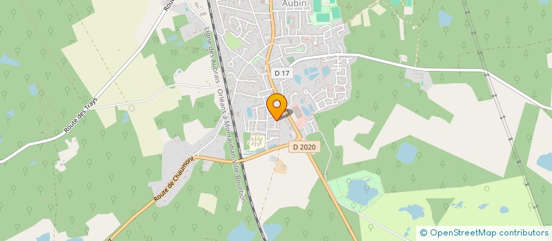 localisation de l'entreprise MADAME ZAYNEB KASSOUH  LA FERTE-SAINT-AUBIN