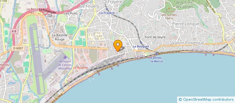 localisation de l'entreprise MADAME ZAZIA MARIANO à CANNES