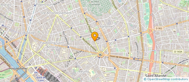 localisation de l'entreprise MADAME ZAZIA SOUHAIL à PARIS
