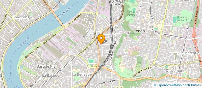 localisation de l'entreprise MADAME ZDRAVKA GLUSHKOVA  CENON