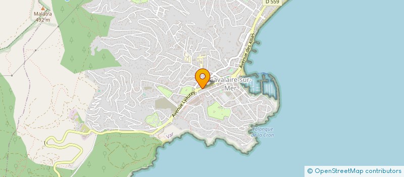 localisation de l'entreprise MADAME ZDRAVKA TSANKOVA à CAVALAIRE-SUR-MER