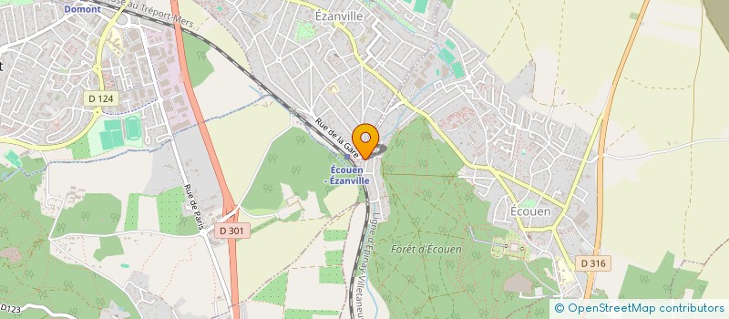 localisation de l'entreprise MADAME ZEFEI CHEN  ECOUEN