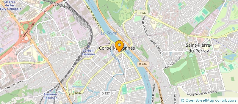 localisation de l'entreprise MADAME ZEFERINA KAAKIL TALABA  CORBEIL-ESSONNES