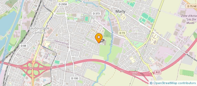 localisation de l'entreprise MADAME ZEHOR BELABBAS  MARLY