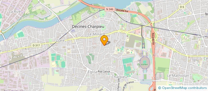 localisation de l'entreprise MADAME ZEHRA CIFTCI  DECINES-CHARPIEU