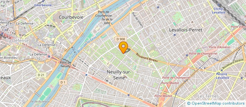 localisation de l'entreprise MADAME ZEINA HADATI à NEUILLY-SUR-SEINE