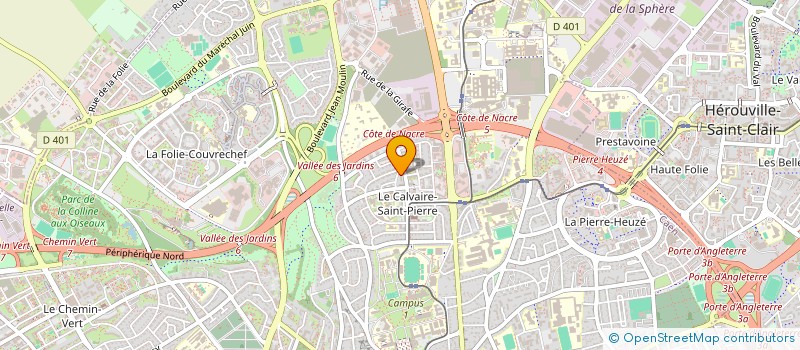 localisation de l'entreprise MADAME ZEINAB AZMI à CAEN