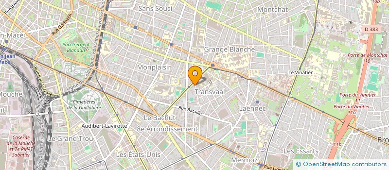 localisation de l'entreprise MADAME ZEINAB BARRIN  LYON