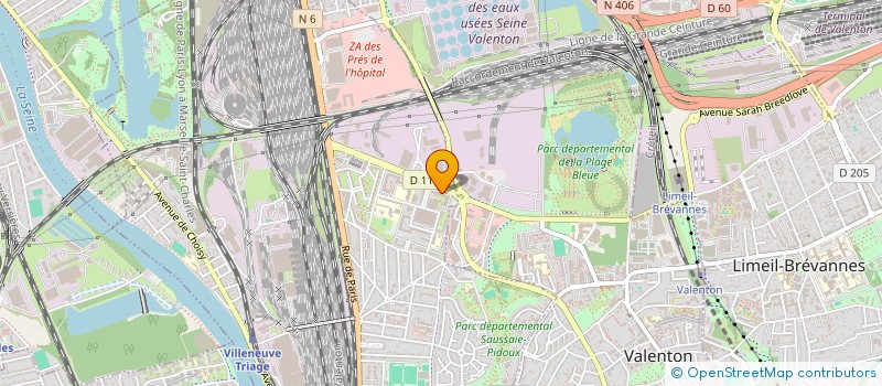 localisation de l'entreprise MADAME ZEINABOU BONI BOUKARI  VILLENEUVE-SAINT-GEORGES