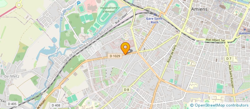 localisation de l'entreprise MADAME ZEINABOU DIALLO  AMIENS