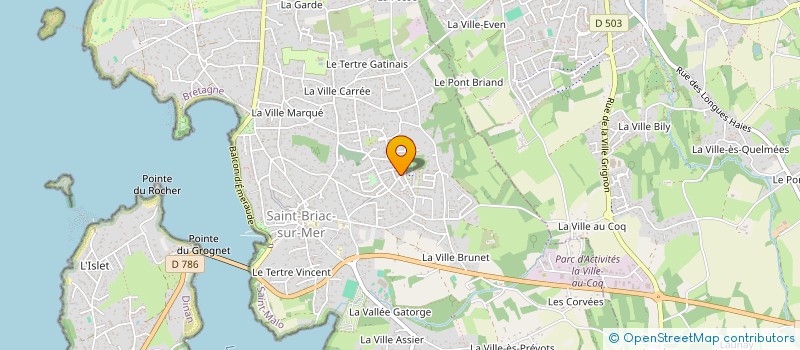 localisation de l'entreprise MADAME ZEINEB EL KETTANI à SAINT-BRIAC-SUR-MER
