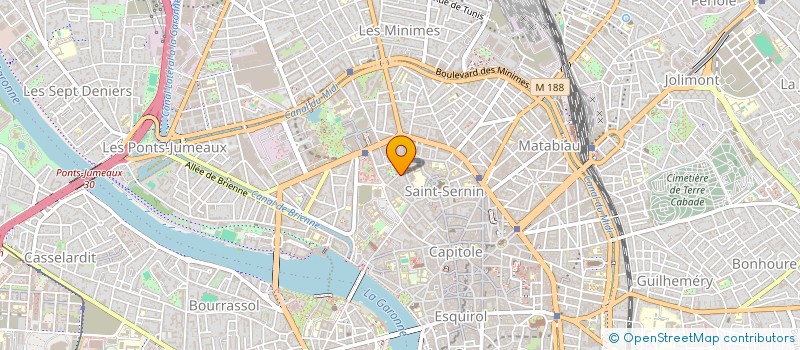 localisation de l'entreprise MADAME ZEINEB HAFI  TOULOUSE