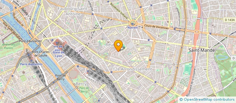 localisation de l'entreprise MADAME ZEINEB JEMLI  PARIS