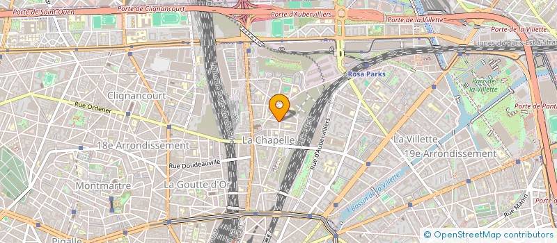 localisation de l'entreprise MADAME ZEINEB SLIMANE  PARIS