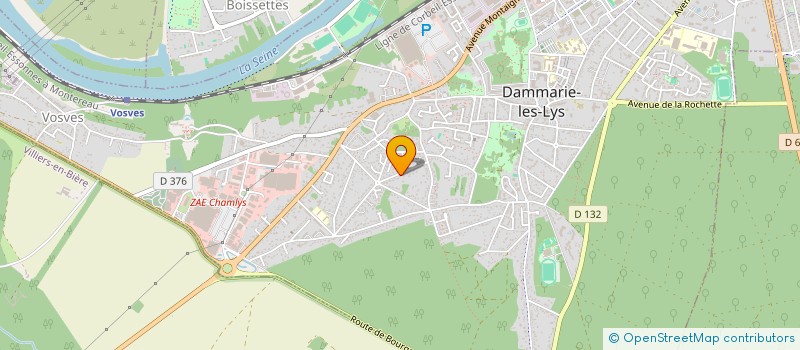 localisation de l'entreprise MADAME ZEINEB SOFTA à DAMMARIE-LES-LYS