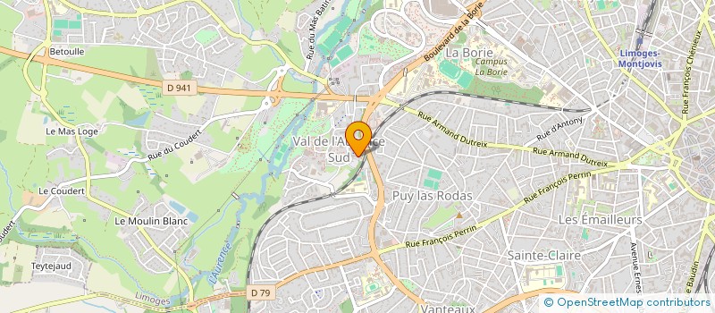 localisation de l'entreprise MADAME ZEJNIJE NEZIROVSKA à LIMOGES