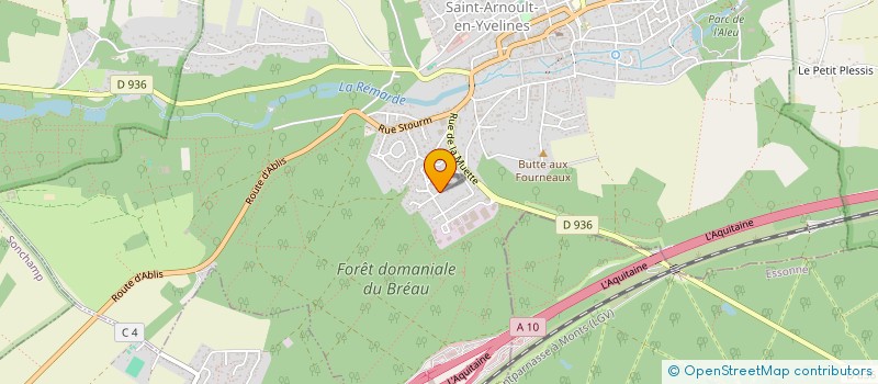 localisation de l'entreprise MADAME ZEKIYE CAYBASI  SAINT-ARNOULT-EN-YVELINES