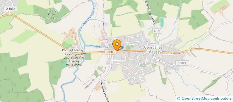 localisation de l'entreprise MADAME ZELAL GUCLU  COURCELLES-CHAUSSY