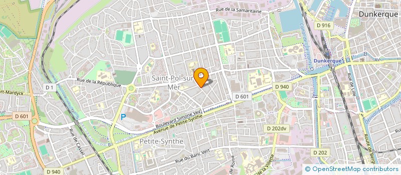 localisation de l'entreprise MADAME ZELIA LE BRIS à DUNKERQUE