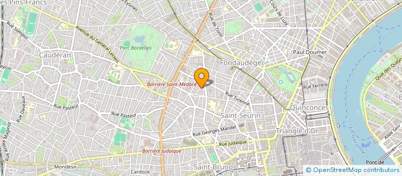 localisation de l'entreprise MADAME ZELIE BARBE-HUMBERT  BORDEAUX