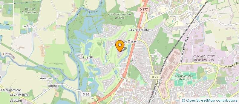 localisation de l'entreprise MADAME ZELIE BEHAGHEL  VILLEURBANNE