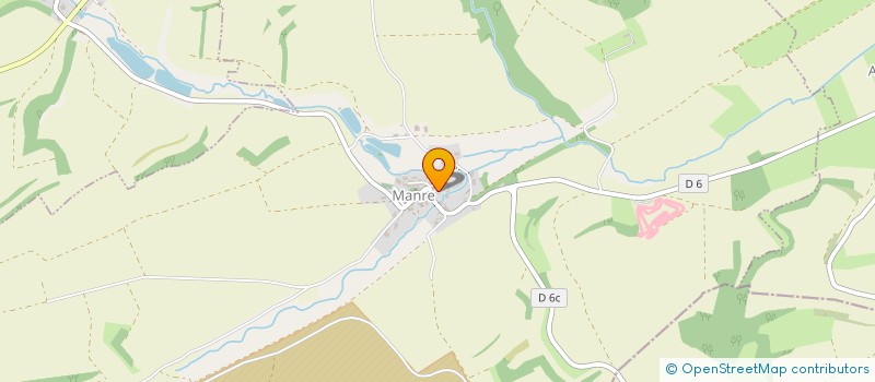 localisation de l'entreprise MADAME ZELIE   BERTHE CORVISIER  MANRE