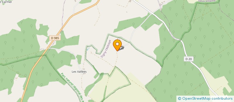 localisation de l'entreprise MADAME ZELIE COIBION  SIGNY-L'ABBAYE