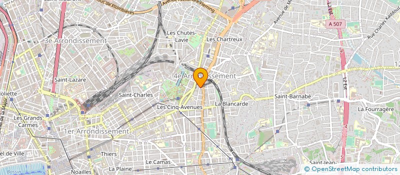 localisation de l'entreprise MADAME ZELIE LEBRET à MARSEILLE
