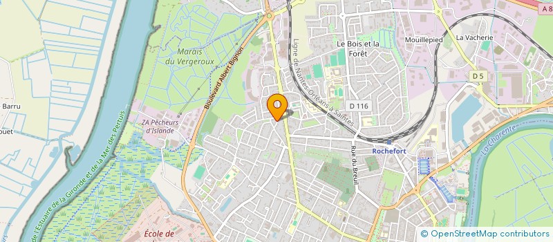 localisation de l'entreprise MADAME ZELIE LORIENT  ROCHEFORT