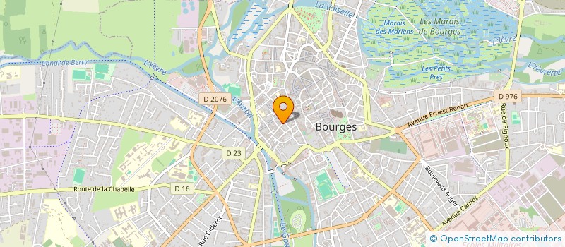 localisation de l'entreprise MADAME ZELIE MARIA à BOURGES